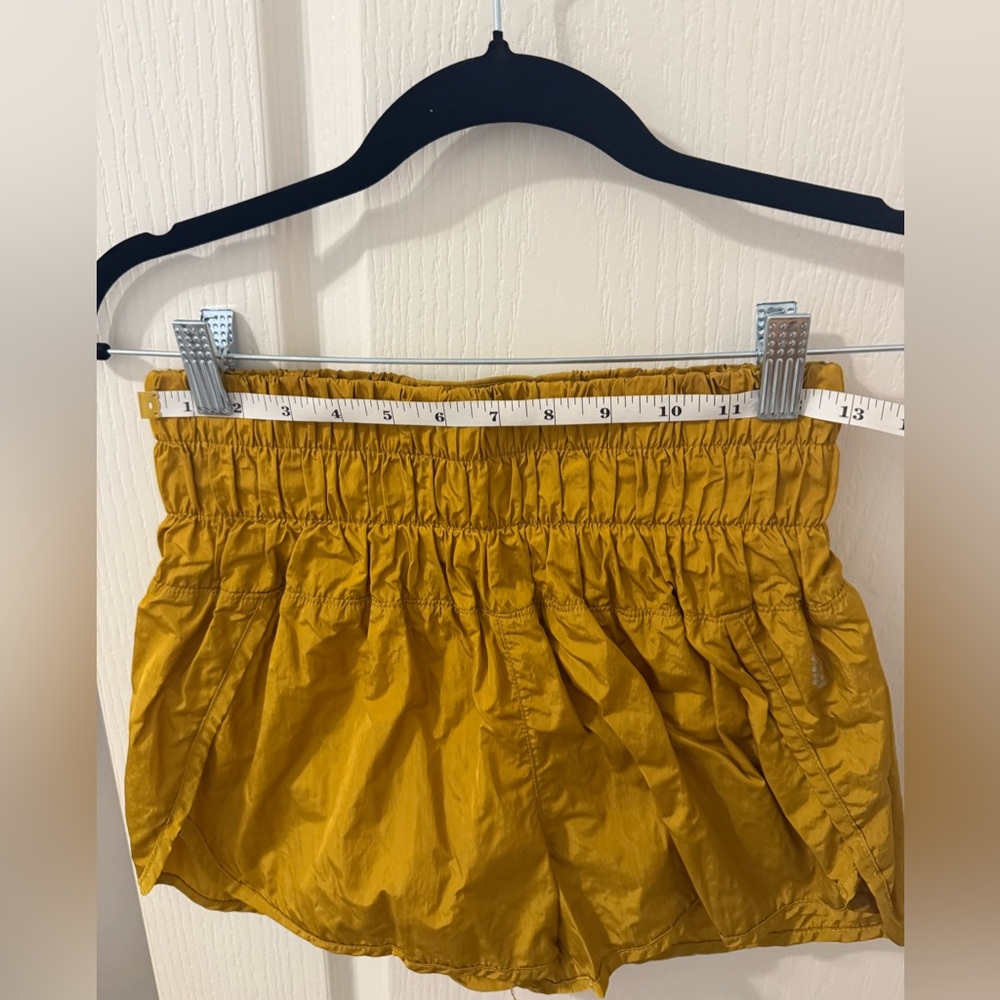 FP Movement by Free People The Way Home Shorts, Yellow, Size Small